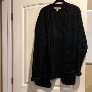 Fuzzy Cardigan Sweater